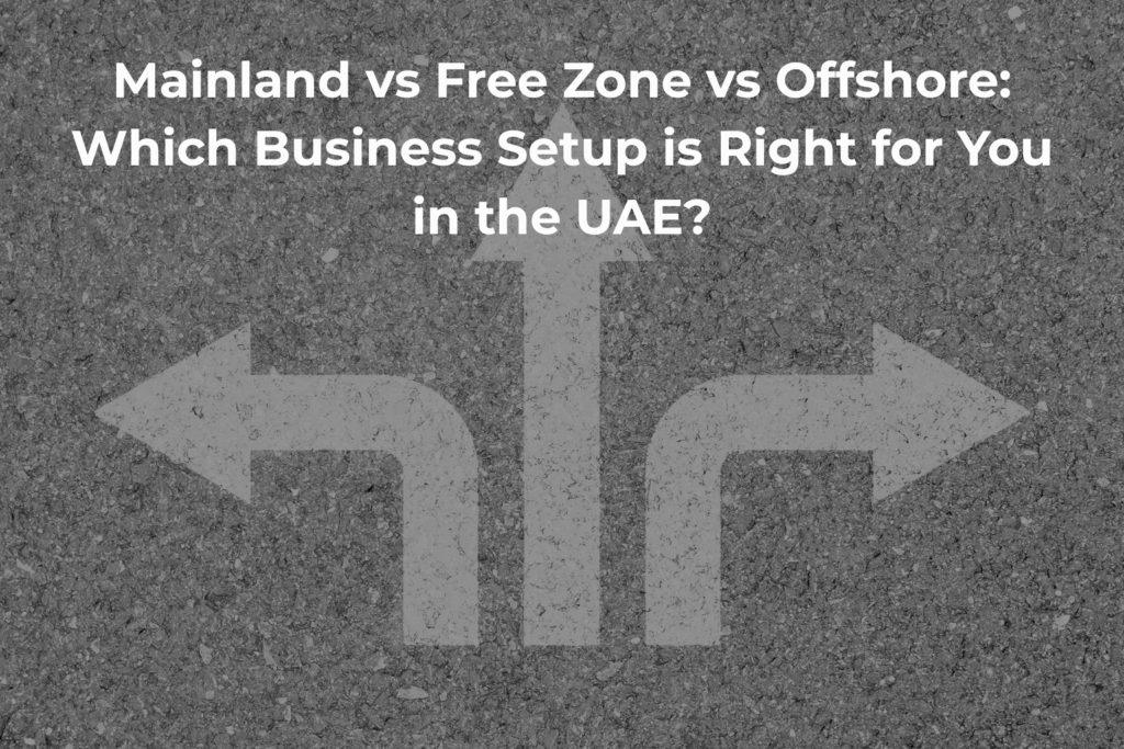 business setup mainland vs free zone